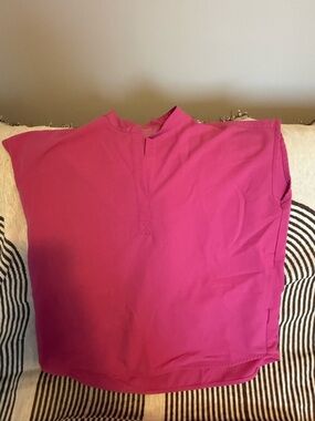 Rafaela oversized scrub top - Figs